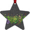 Herbs & Spices Metal Star Ornament - Front