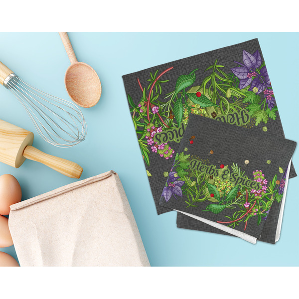 Herbs & Spices Microfiber Dish Rag - LIFESTYLE