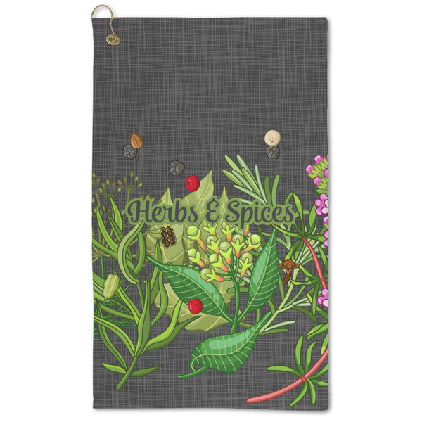 Custom Herbs & Spices Microfiber Golf Towel - Large