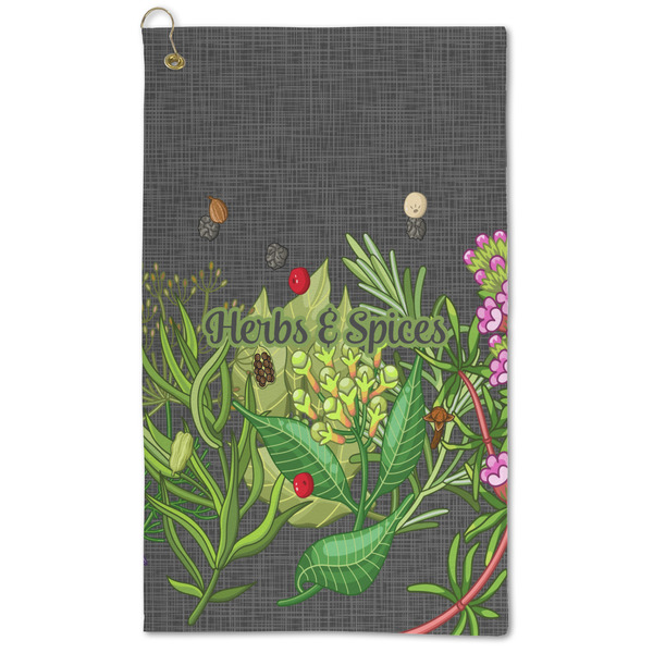 Custom Herbs & Spices Microfiber Golf Towel - Large
