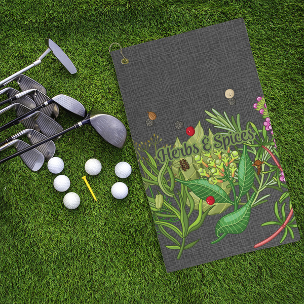 Herbs & Spices Microfiber Golf Towels - LIFESTYLE