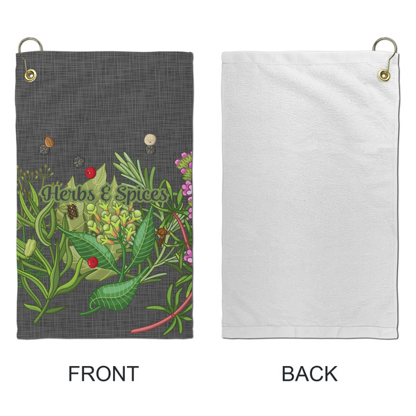 Herbs & Spices Microfiber Golf Towels - Small - APPROVAL
