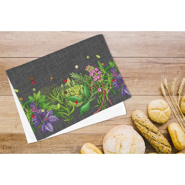 Herbs & Spices Microfiber Kitchen Towel - LIFESTYLE