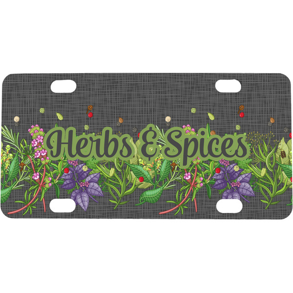 Custom Herbs & Spices Mini/Bicycle License Plate