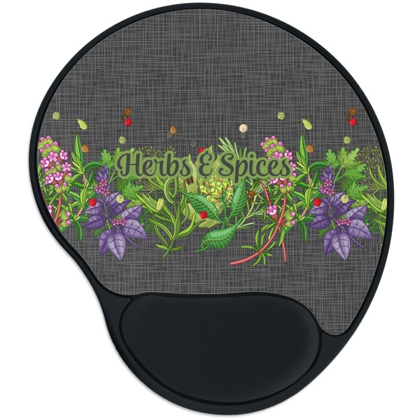 Custom Herbs & Spices Mouse Pad with Wrist Support