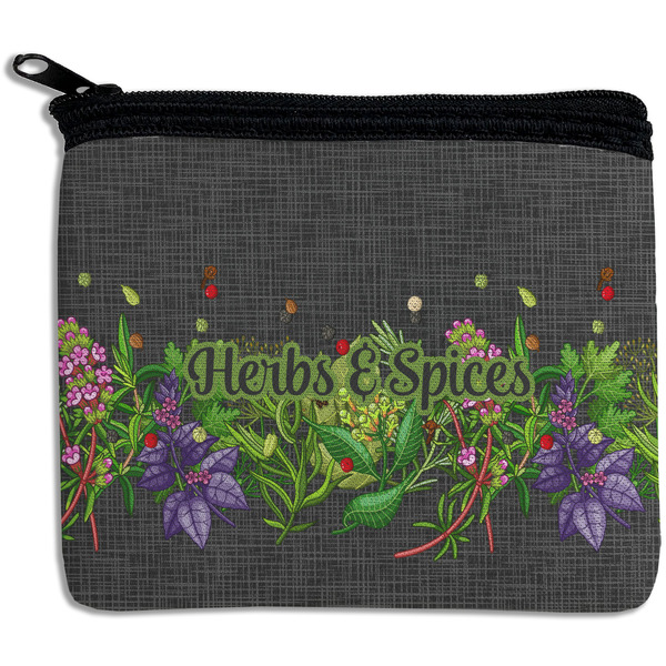 Custom Herbs & Spices Rectangular Coin Purse (Personalized)