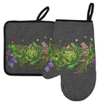 Herbs & Spices Left Oven Mitt & Pot Holder Set