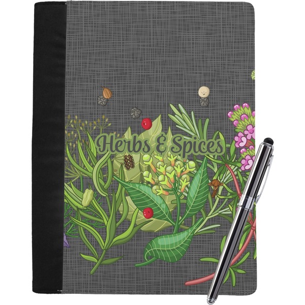 Custom Herbs & Spices Notebook Padfolio - Large