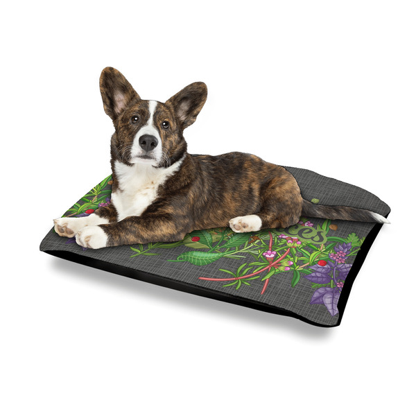 Herbs & Spices Outdoor Dog Beds - Medium - IN CONTEXT