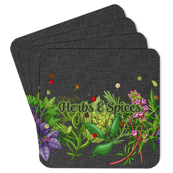 Custom Herbs & Spices Paper Coasters