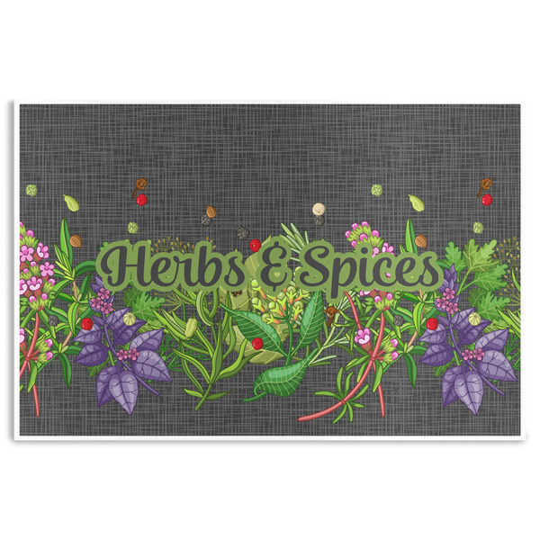 Custom Herbs & Spices Disposable Paper Placemats