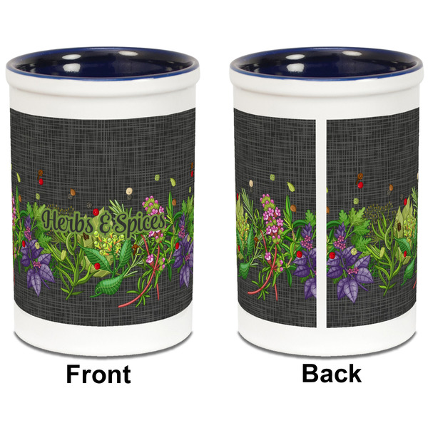 Herbs & Spices Pencil Holder - Blue - approval