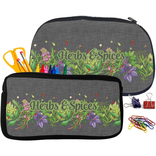 Herbs & Spices Pencil / School Supplies Bags Small and Medium