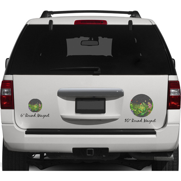 Herbs & Spices Personalized Car Magnets on Ford Explorer
