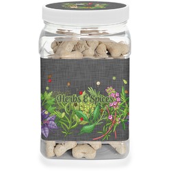 Herbs & Spices Dog Treat Jar (Personalized)