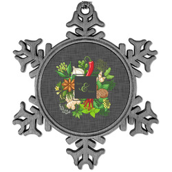 Herbs & Spices Vintage Snowflake Ornament