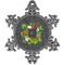 Herbs & Spices Vintage Snowflake Ornament
