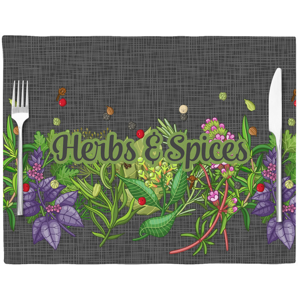 Herbs & Spices Placemat with Props