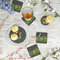 Herbs & Spices Plastic Party Appetizer & Dessert Plates - In Context