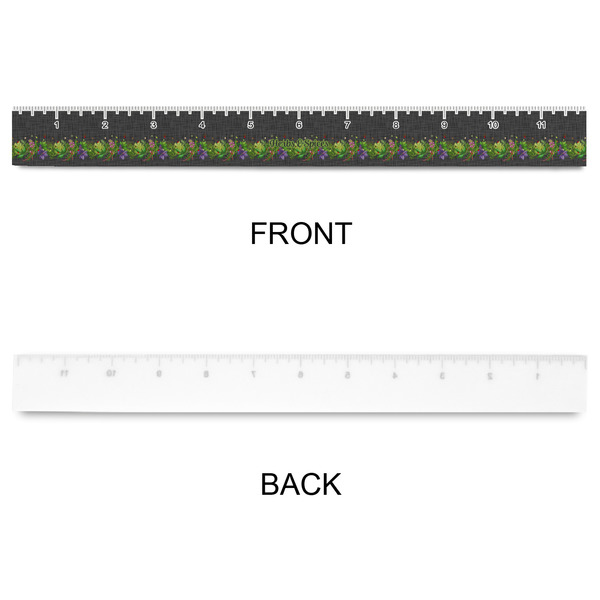 Herbs & Spices Plastic Ruler - 12" - APPROVAL