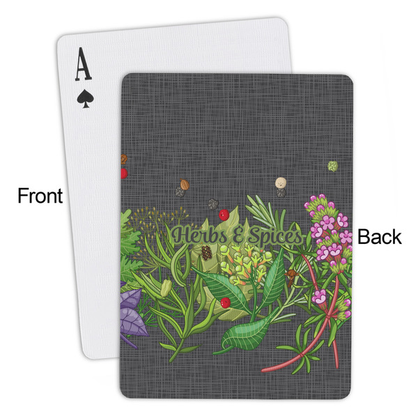 Herbs & Spices Playing Cards - Approval