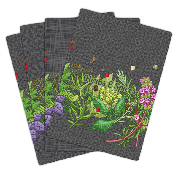 Herbs & Spices Playing Cards - Hand Back View