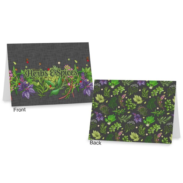 Herbs & Spices Postcard - Front and Back