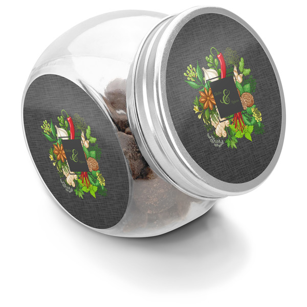 Custom Herbs & Spices Puppy Treat Jar (Personalized)