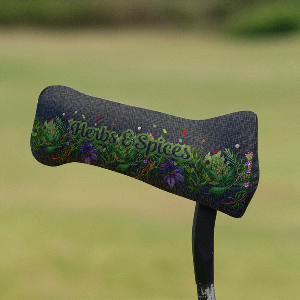 Herbs & Spices Putter Cover - On Putter