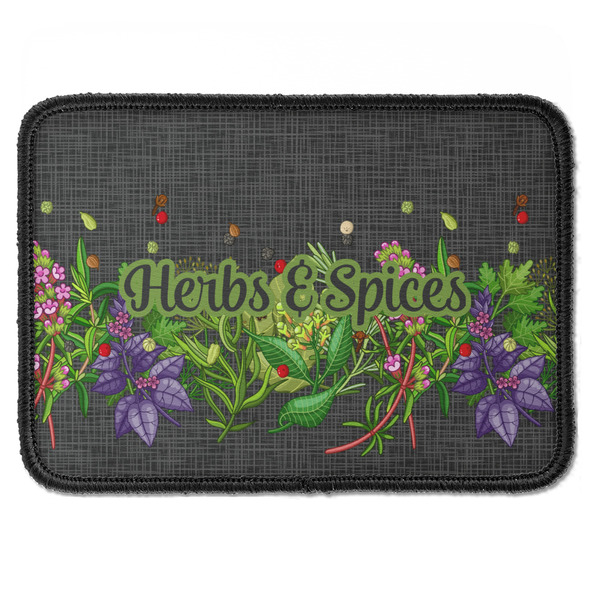 Custom Herbs & Spices Iron On Rectangle Patch