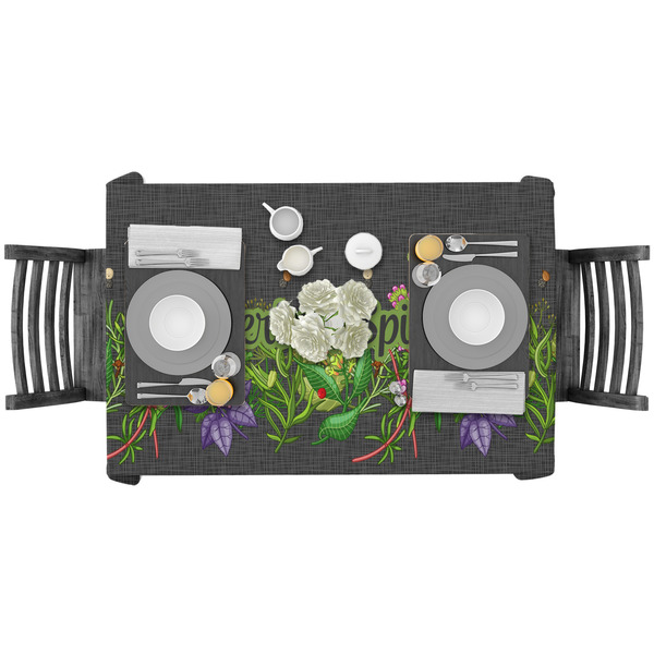 Herbs & Spices Rectangular Tablecloths - LIFESTYLE