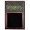 Herbs & Spices Red Mahogany Sticky Note Holder - Flat