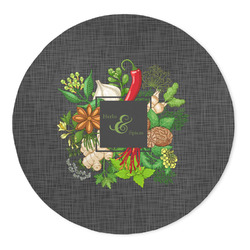 Herbs & Spices 5' Round Indoor Area Rug