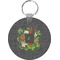 Herbs & Spices Round Plastic Keychain