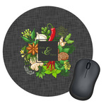 Herbs & Spices Round Mouse Pad (Personalized)