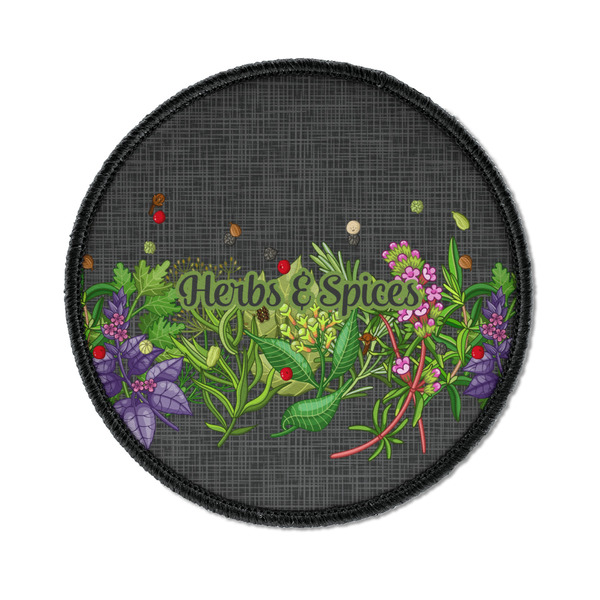 Custom Herbs & Spices Iron On Round Patch