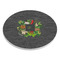 Herbs & Spices Round Stone Trivet - Angle View