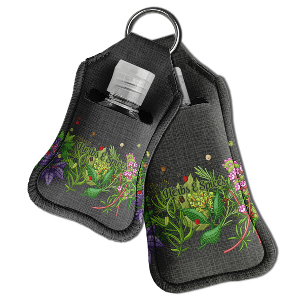 Herbs & Spices Sanitizer Holder Keychain - Both in Case (PARENT)