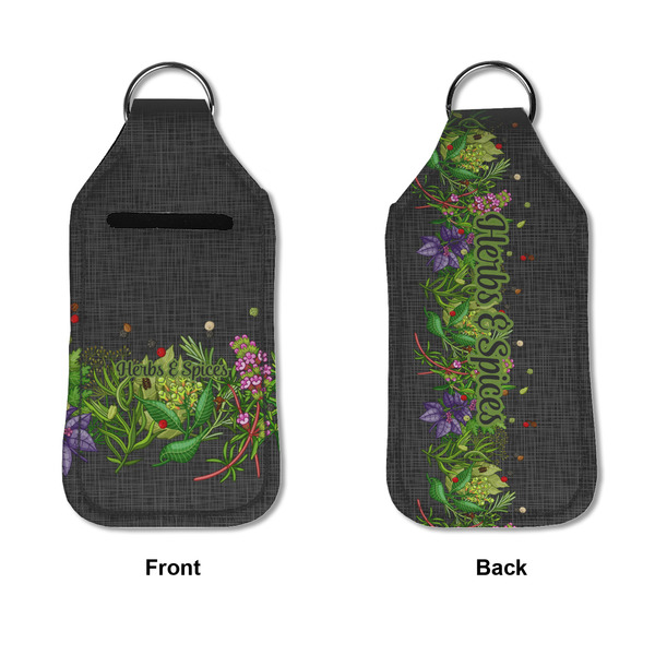Herbs & Spices Sanitizer Holder Keychain - Large APPROVAL (Flat)