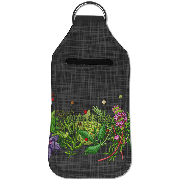 Herbs & Spices Sanitizer Holder Keychain - Large (Front)