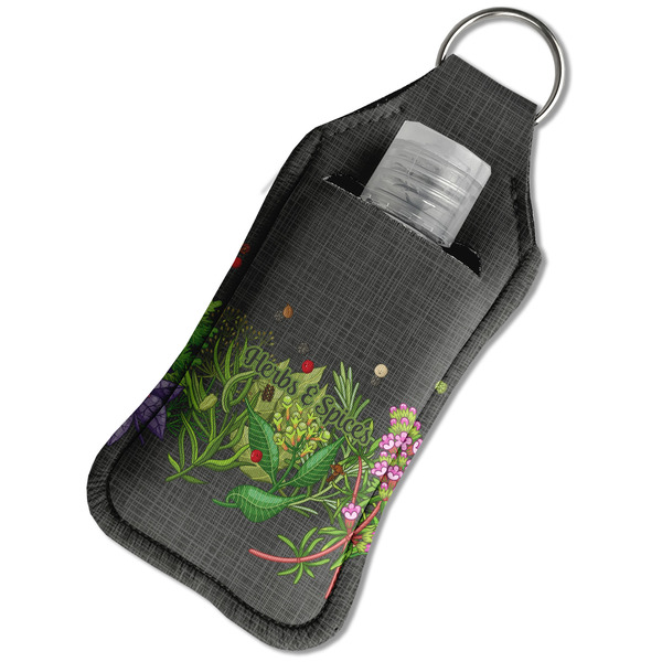 Herbs & Spices Sanitizer Holder Keychain - Large in Case