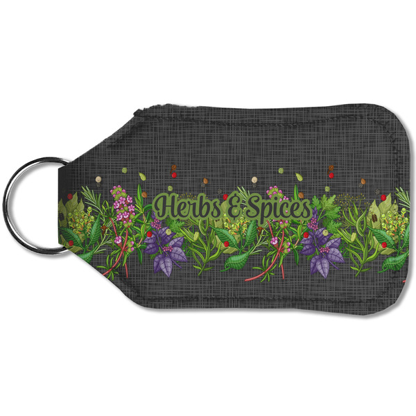 Herbs & Spices Sanitizer Holder Keychain - Small (Back)