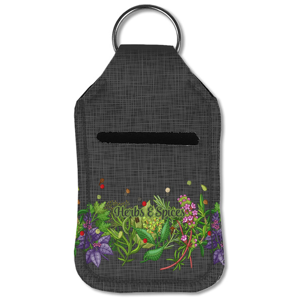 Herbs & Spices Sanitizer Holder Keychain - Small (Front Flat)