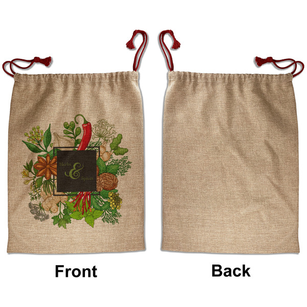 Herbs & Spices Santa Bag - Approval - Front
