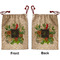 Herbs & Spices Santa Bag - Front and Back