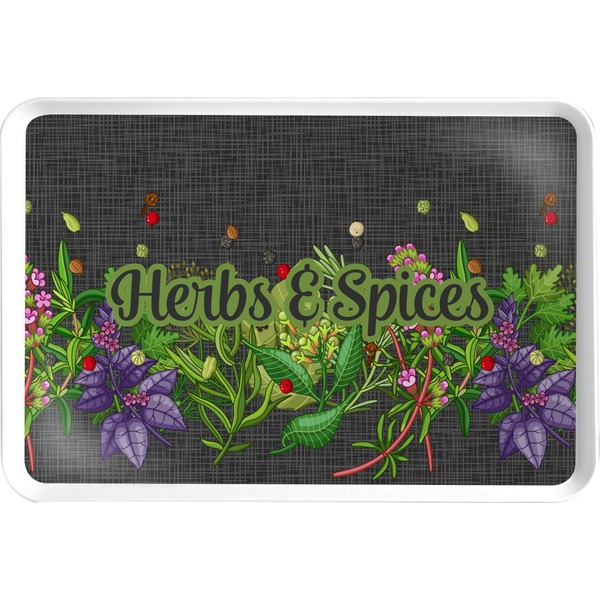 Custom Herbs & Spices Serving Tray (Personalized)