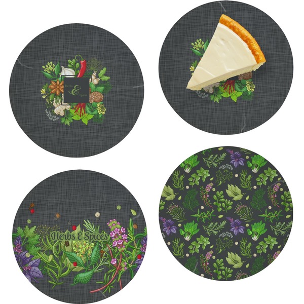 Herbs & Spices Set of Appetizer / Dessert Plates