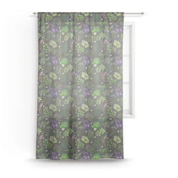 Herbs & Spices Sheer Curtain