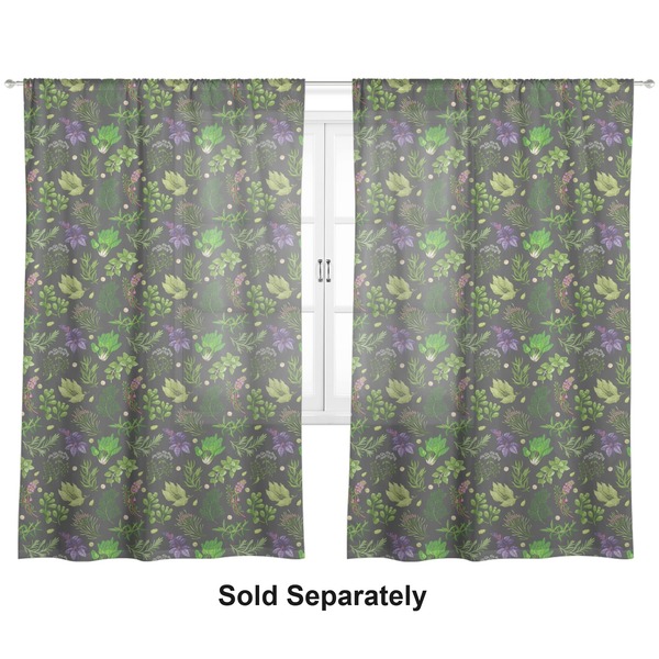 Herbs & Spices Sheer Curtains