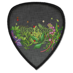 Herbs & Spices Iron on Shield Patch A